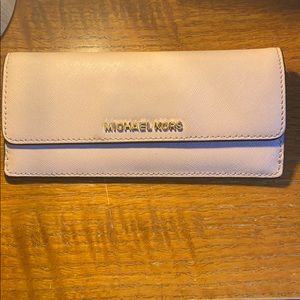 Michael Kors Flat Wallet in Blush